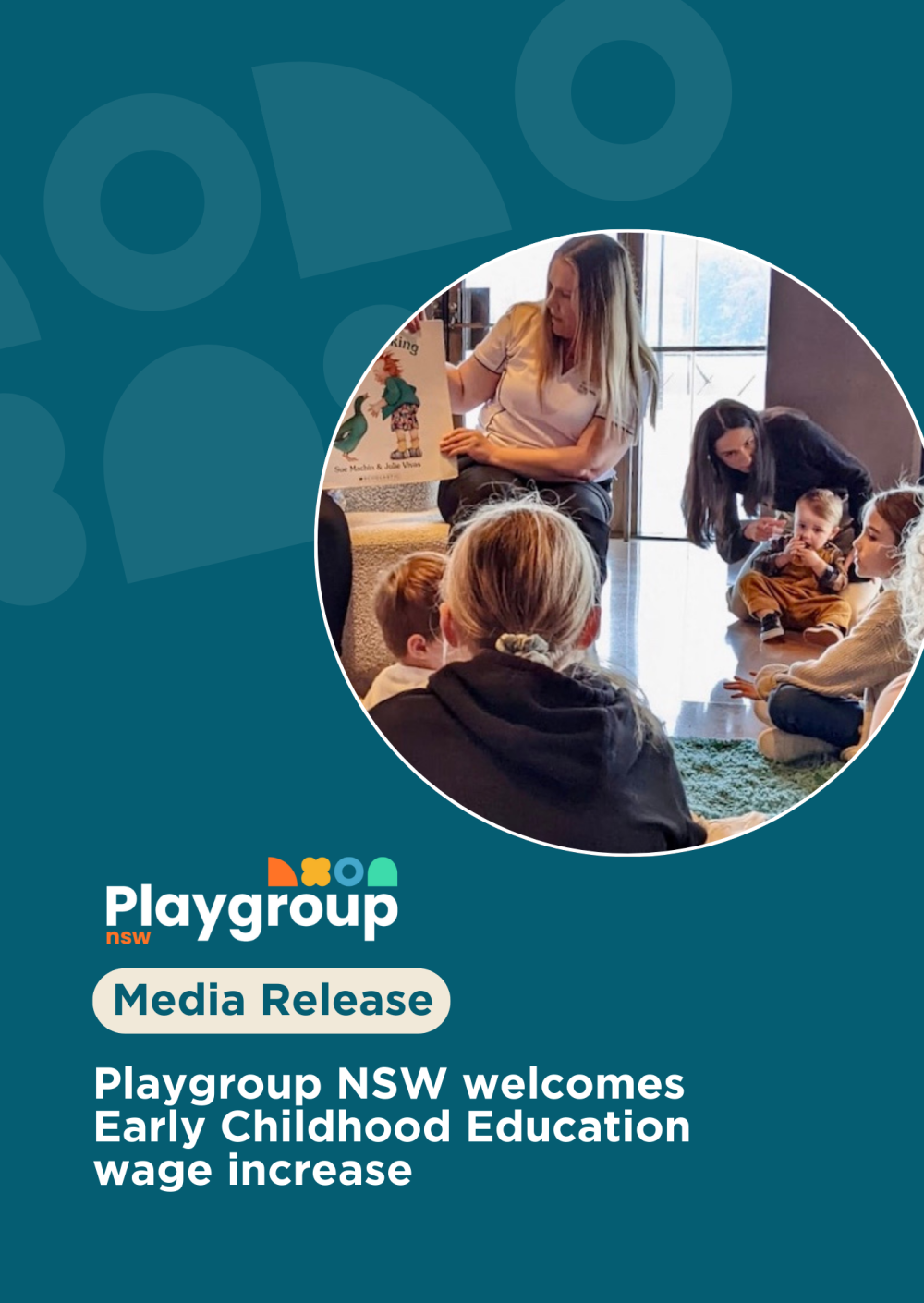 Media Release: Playgroup NSW Welcomes Early Childhood Education Wage Increase