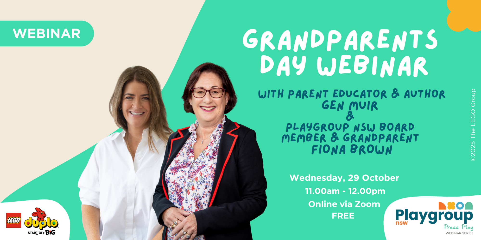 Press Play Webinar: Grandparents Day with Gen Muir and Fiona Brown